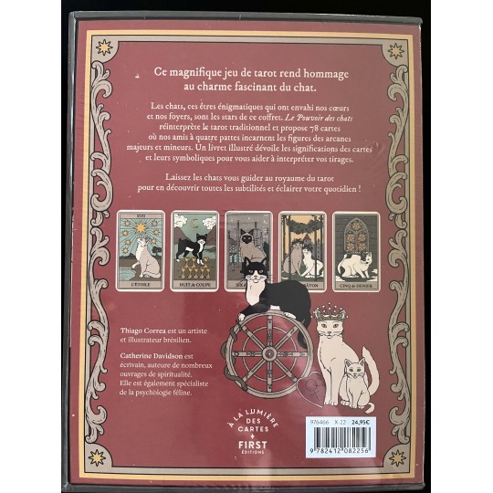 Tarot le pouvoir des chats