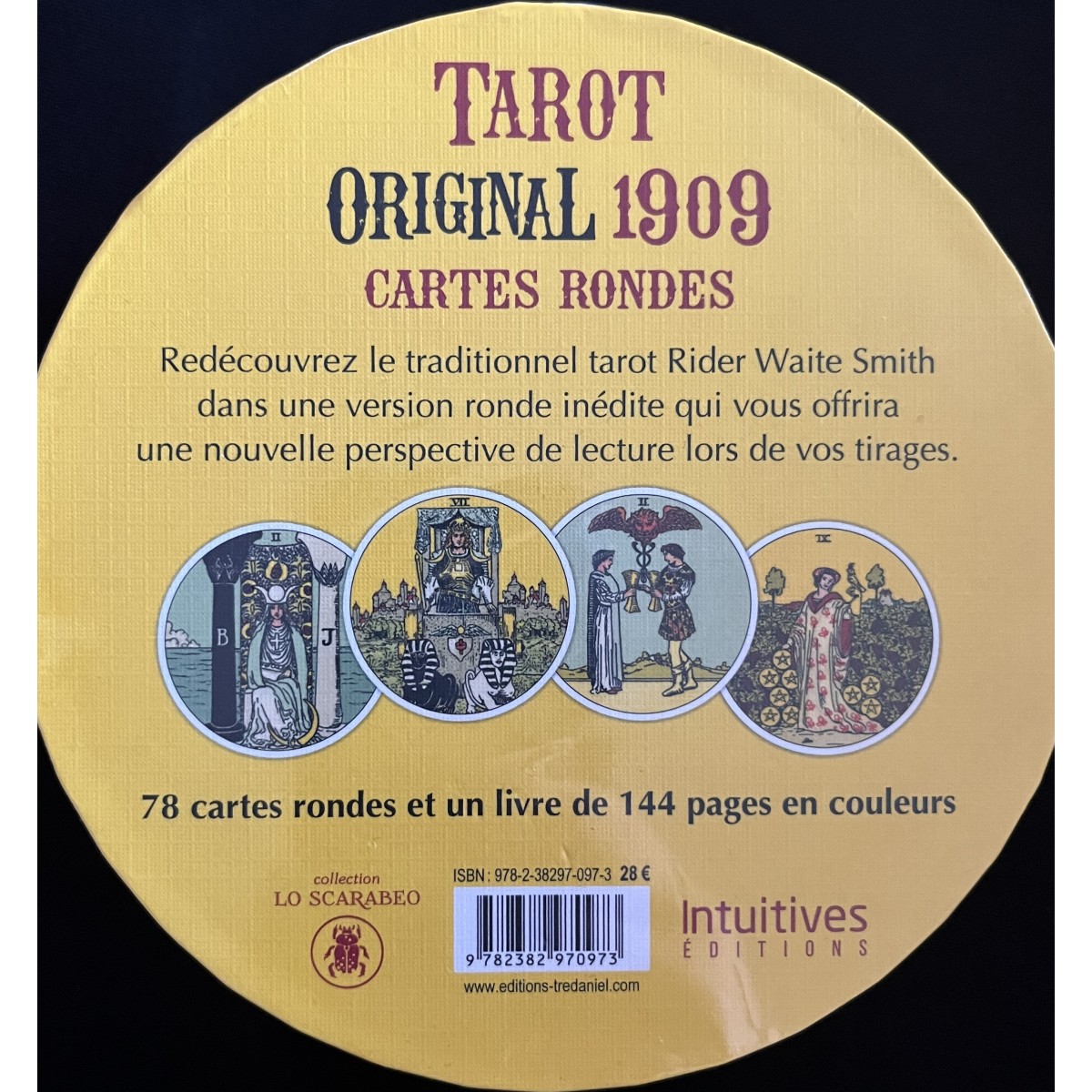 Tarot original 1909 - cartes rondes
