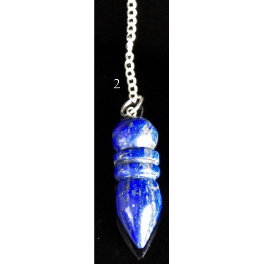 Kopie van Pendule égyptien en Cristal de roche / Quartz blanc