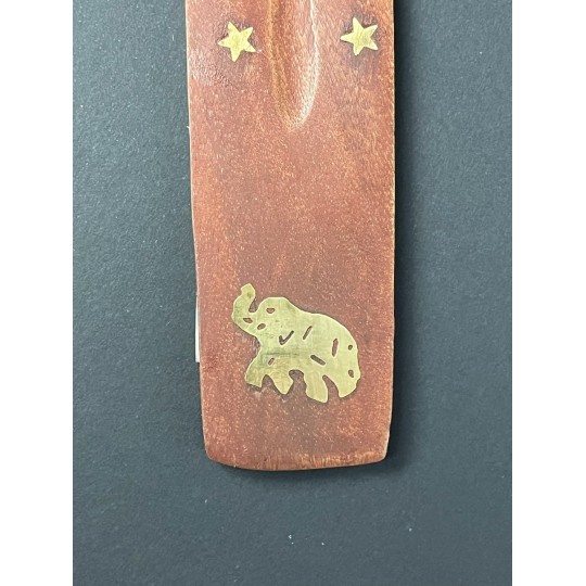 Support en bois pour encens en bâtons