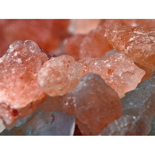 Morceaux de Sel rose d'Himalaya - 1Kg