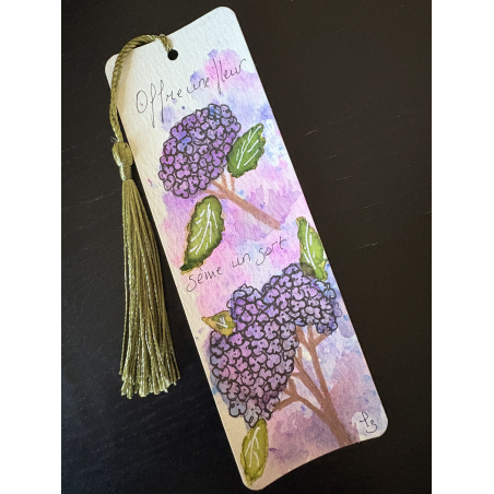 Sortilège floral - Aquarelle magique Intentionnelle.