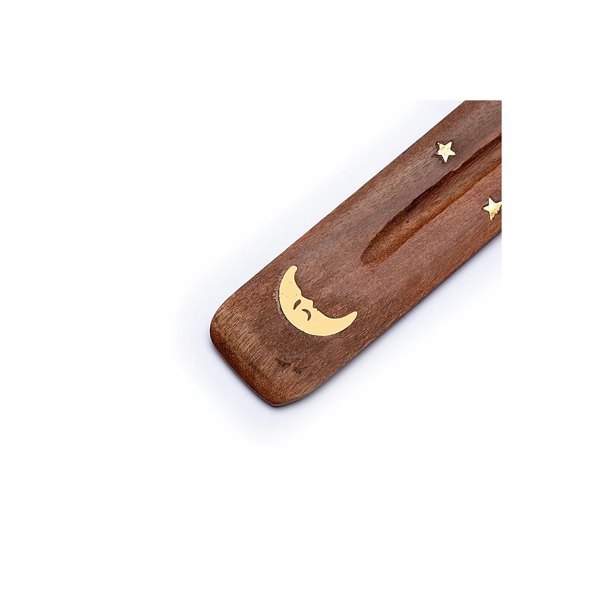 Support en bois pour encens en bâtons