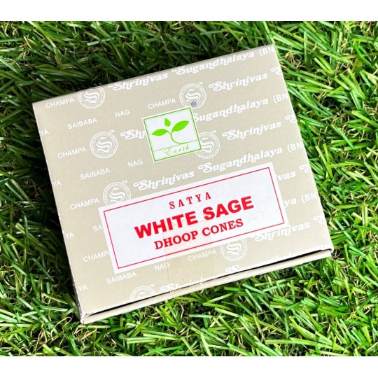 Sauge blanche encens en cône