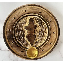 Support encens Gaïa (cônes & bâtons)