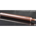 Bougie Marron teintée dans la masse