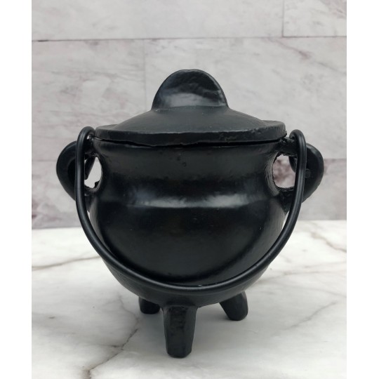 Chaudron miniature en fonte (6/7cm)