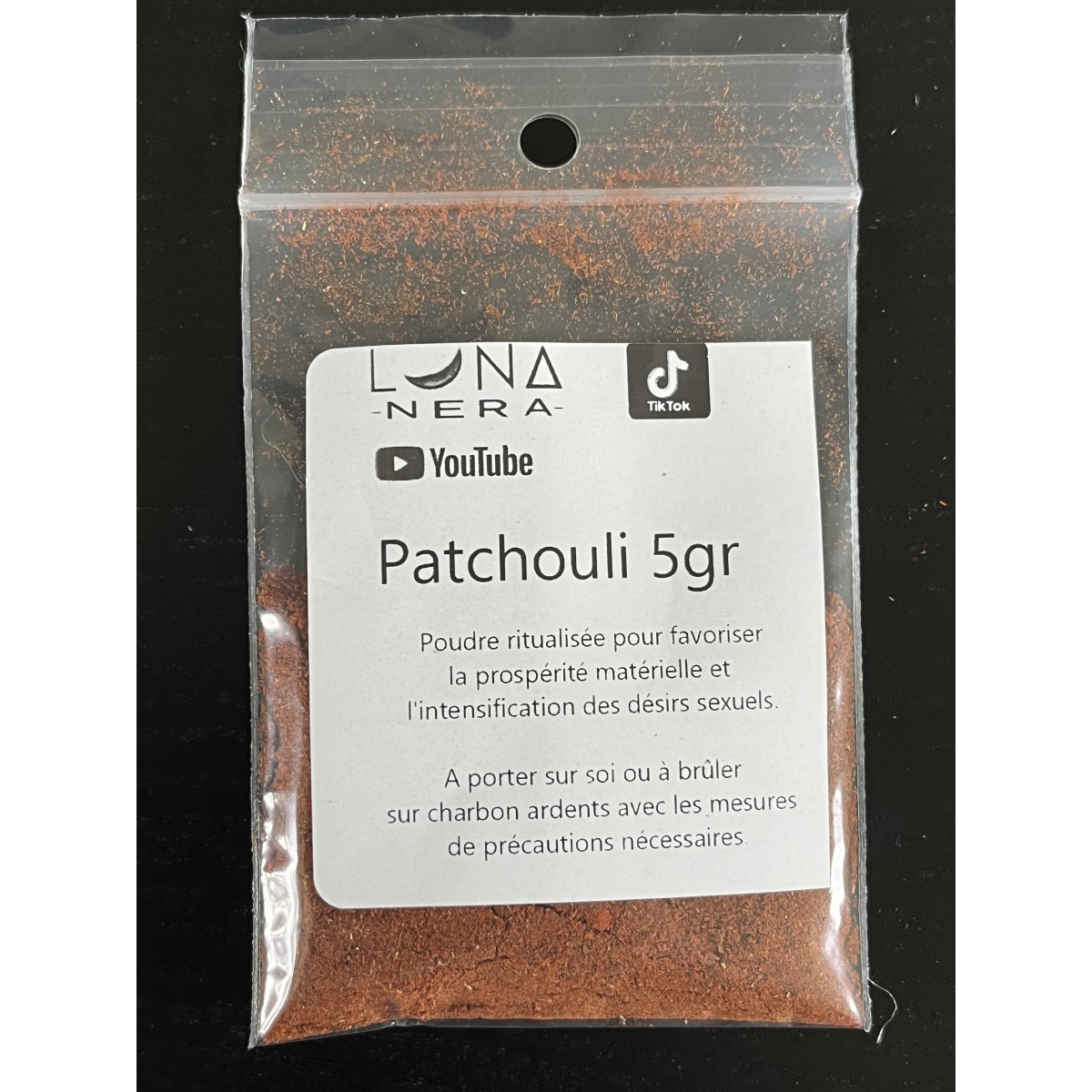 Patchouli poudre ritualisée 5gr