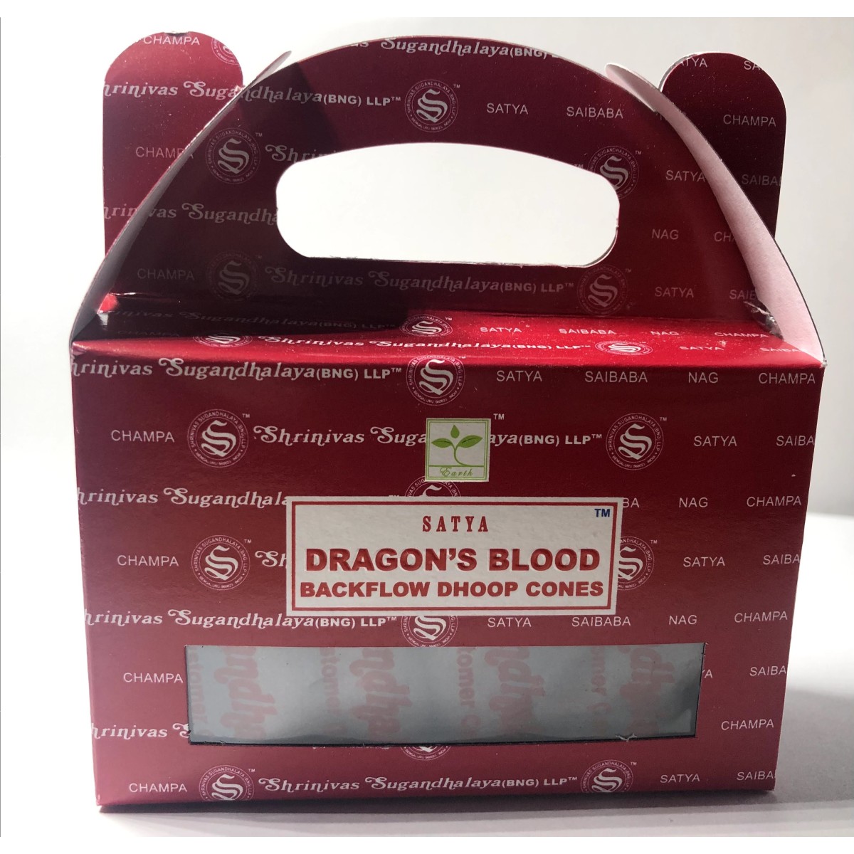 Sang de dragon encens en cône pour fontaine