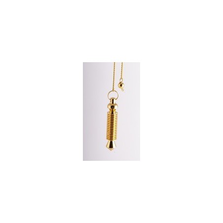 Pendule d'Isis - plaqué doré