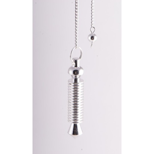 Pendule d'Isis - plaqué argenté