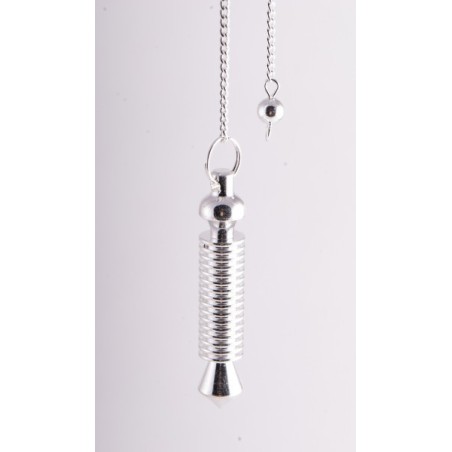 Pendule d'Isis - plaqué argenté