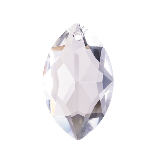 Crystal Arc-en-ciel feuille (3.6cm)