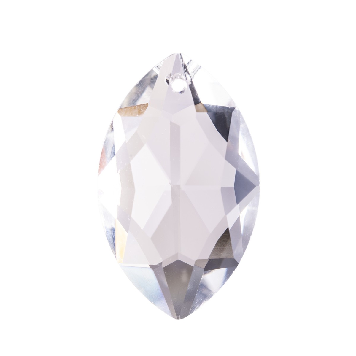 Crystal Arc-en-ciel feuille (3.6cm)