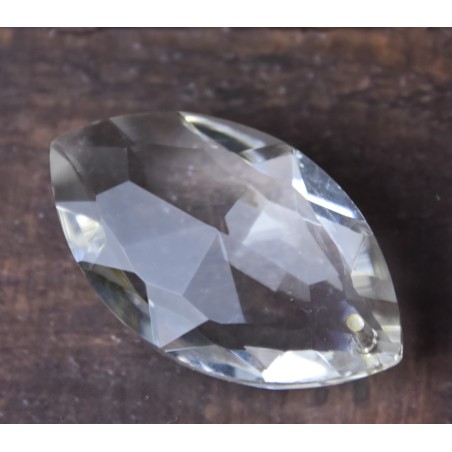 Crystal Arc-en-ciel feuille (3.6cm)