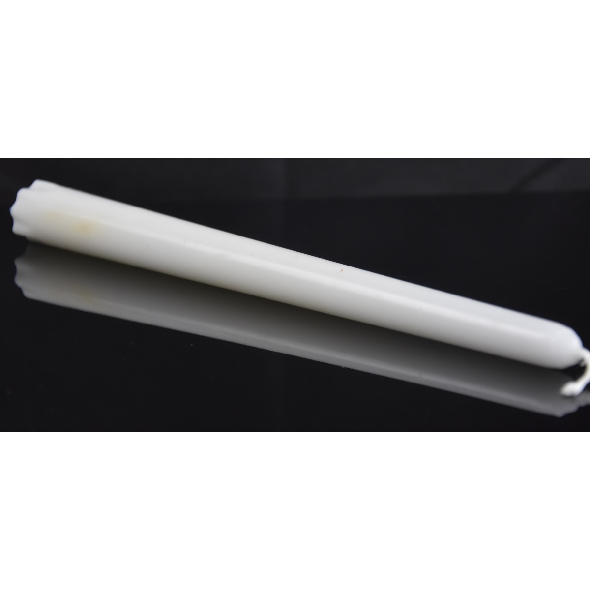 Bougie blanche végétale cylindrique- 22 cm