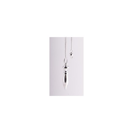 Pendule Karnak argenté