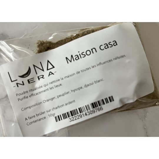 Encens magique "Maison Casa" Sachet refermable