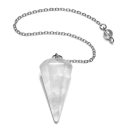 Pendule cristal de roche